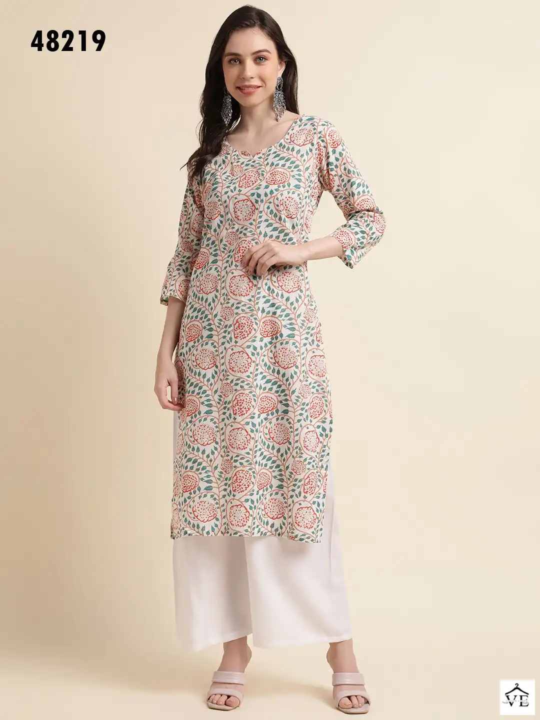 Mahotsav Mamta Pure Cotton Wholesale Festive Wear Kurti — Wholesale Kurtis, MPA wholesale from Surat — view 1