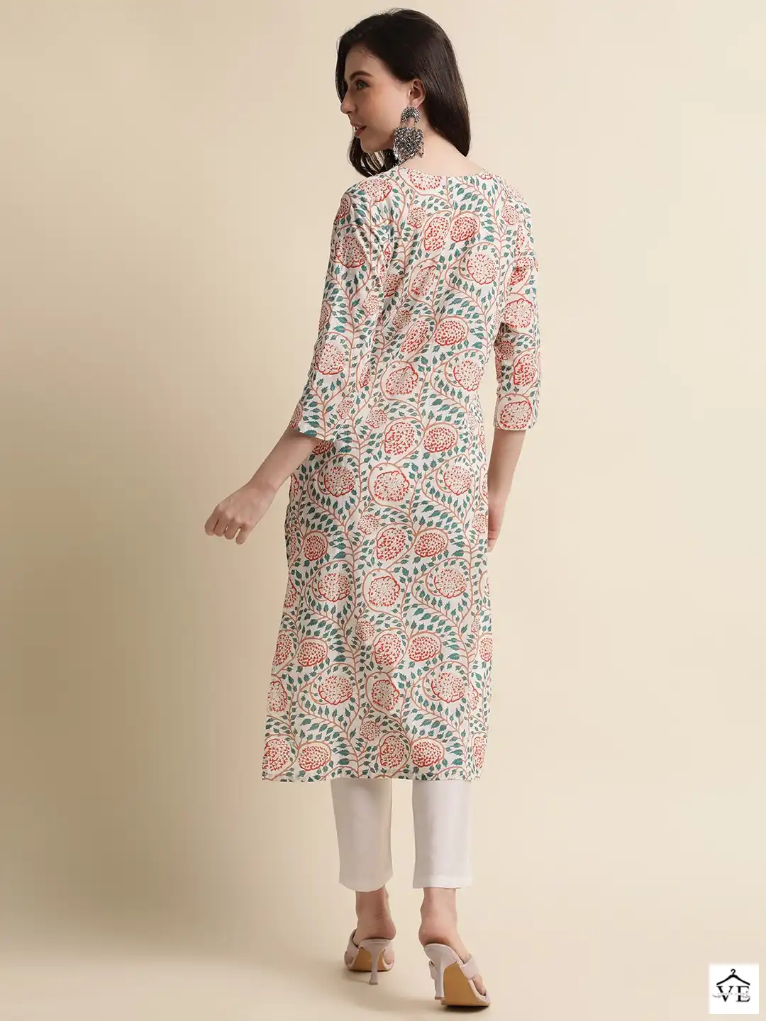 Mahotsav Mamta Pure Cotton Wholesale Festive Wear Kurti — Wholesale Kurtis, MPA wholesale from Surat - Gallery Image 5