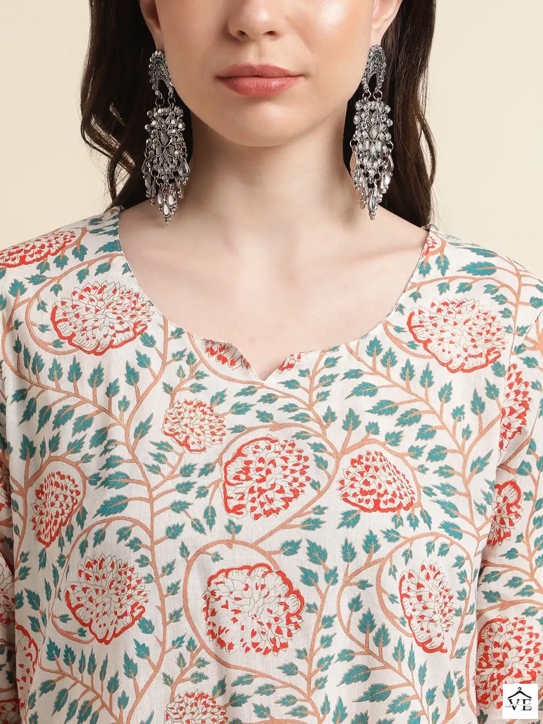 Mahotsav Mamta Pure Cotton Wholesale Festive Wear Kurti — Wholesale Kurtis, MPA wholesale from Surat - Gallery Image 2