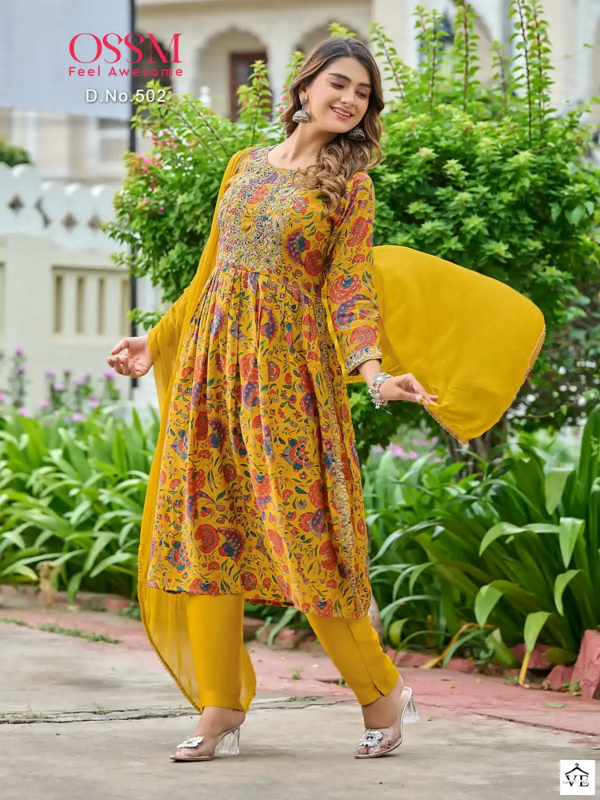 Ossm Mannat Vol 5 Premium Chanderi Modal Wholesale Readymade Suits Catalog — Wholesale Salwar Suits, MPA wholesale from Surat - Gallery Image 4