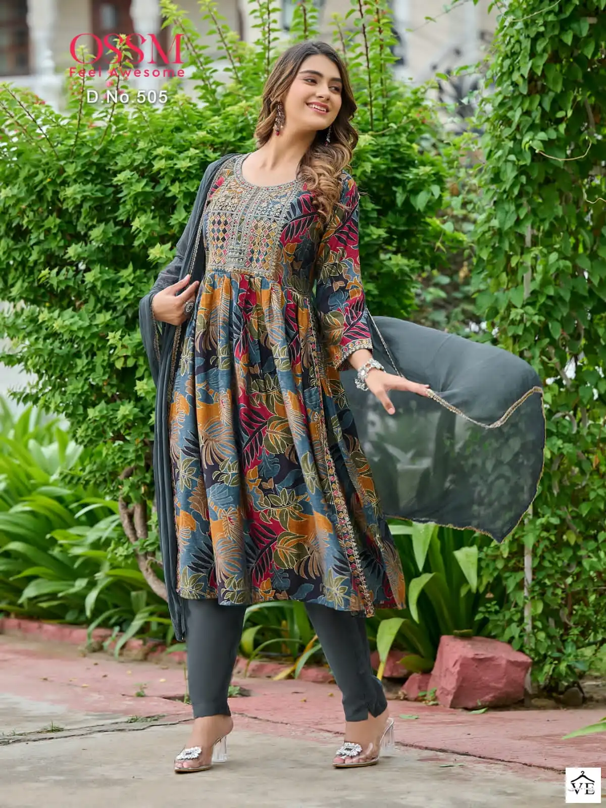 Ossm Mannat Vol 5 Premium Chanderi Modal Wholesale Readymade Suits Catalog — Wholesale Salwar Suits, MPA wholesale from Surat - Gallery Image 5
