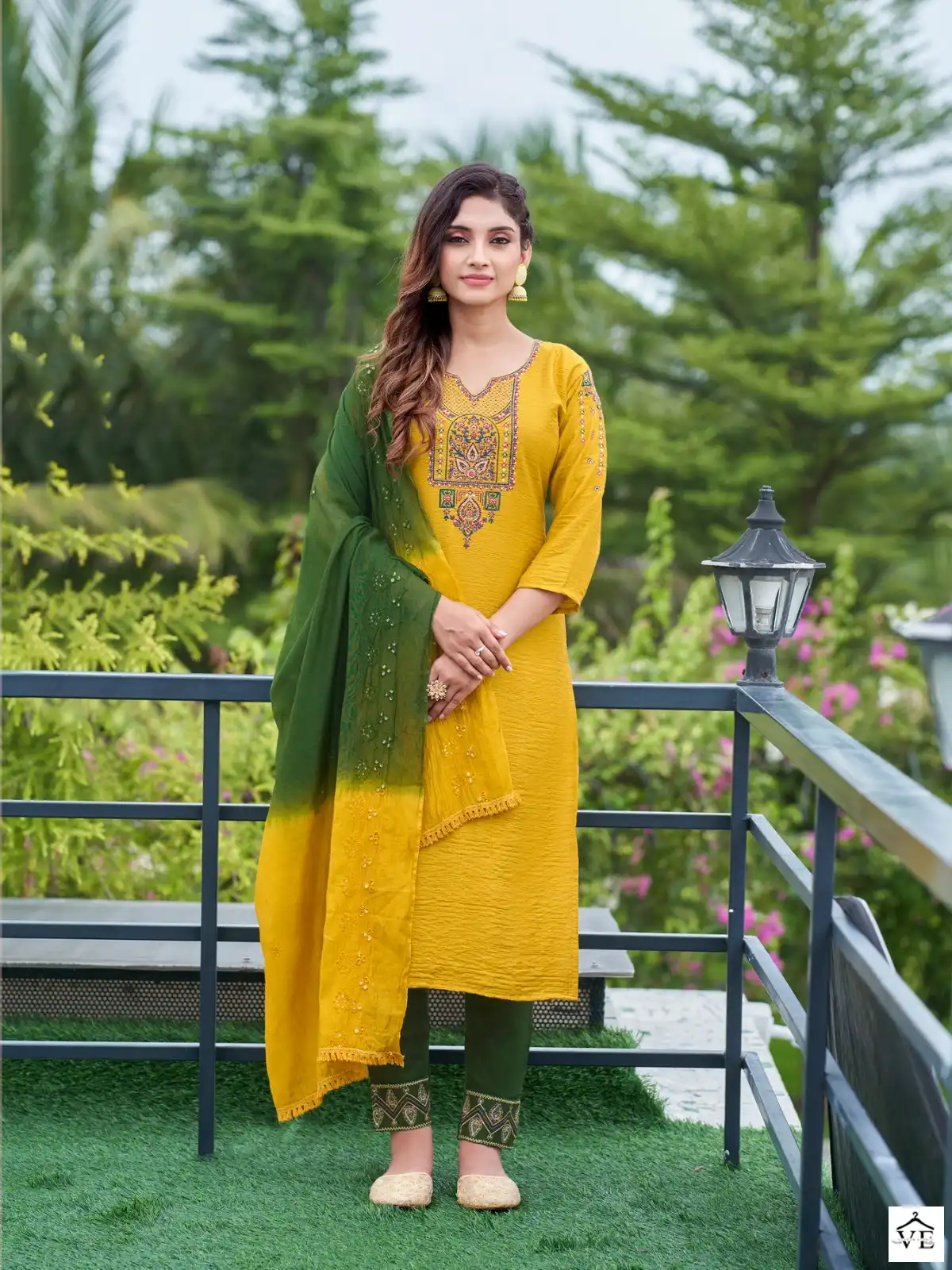 Colourpix Manohari Vol 2 Heavy Nailone Viscose Wholesale Designer Readymade Salwar Suit Catalog — Wholesale Salwar Suits, MPA wholesale from Surat — view 2