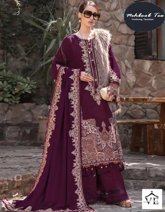 Mehboob Tex Maria B Lawn Collection 2023 Vol-01 Pure Cotton Wholesale Pakistani Suit Catalog — Wholesale Salwar Suits, MPA wholesale from Surat — view 1