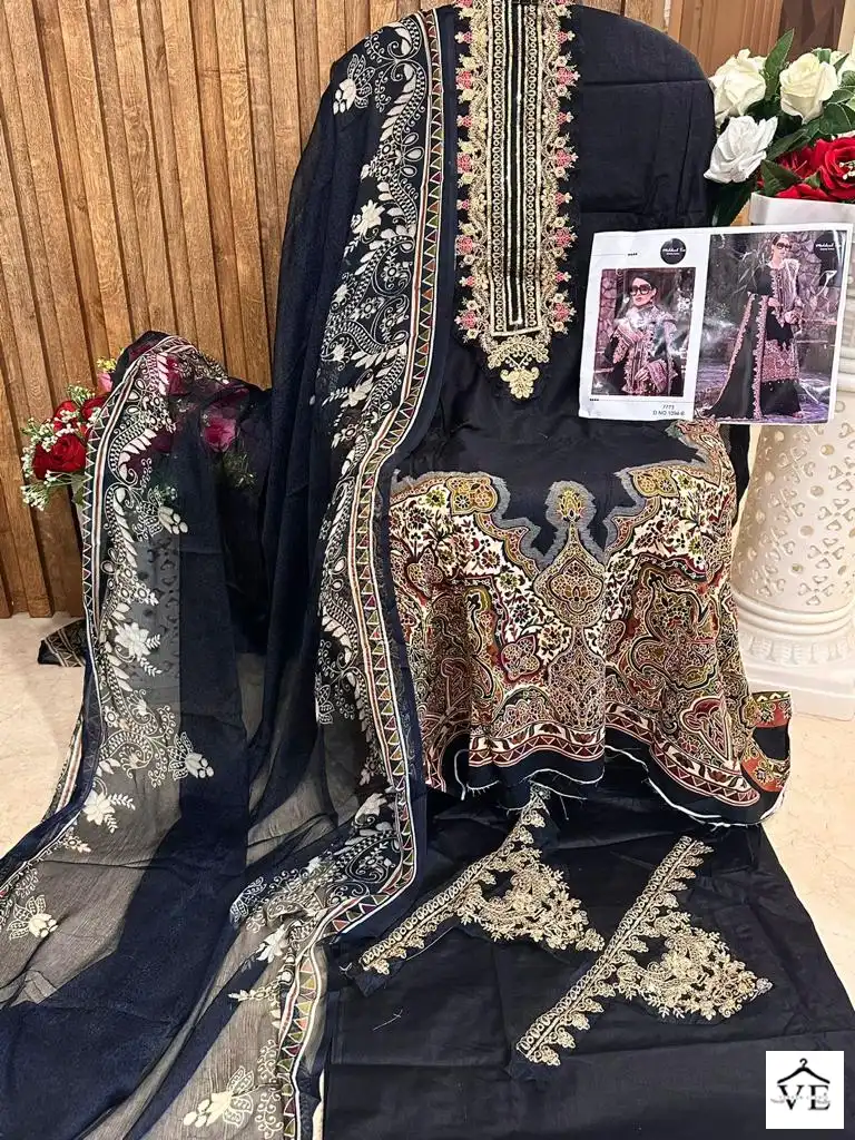 Mehboob Tex Maria B Lawn Collection 2023 Vol-01 Pure Cotton Wholesale Pakistani Suit Catalog — Wholesale Salwar Suits, MPA wholesale from Surat - Gallery Image 17