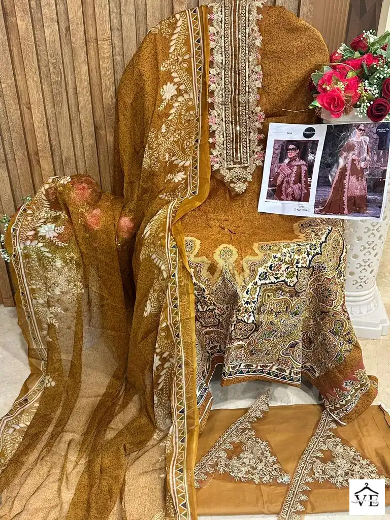 Mehboob Tex Maria B Lawn Collection 2023 Vol-01 Pure Cotton Wholesale Pakistani Suit Catalog — Wholesale Salwar Suits, MPA wholesale from Surat - Gallery Image 19