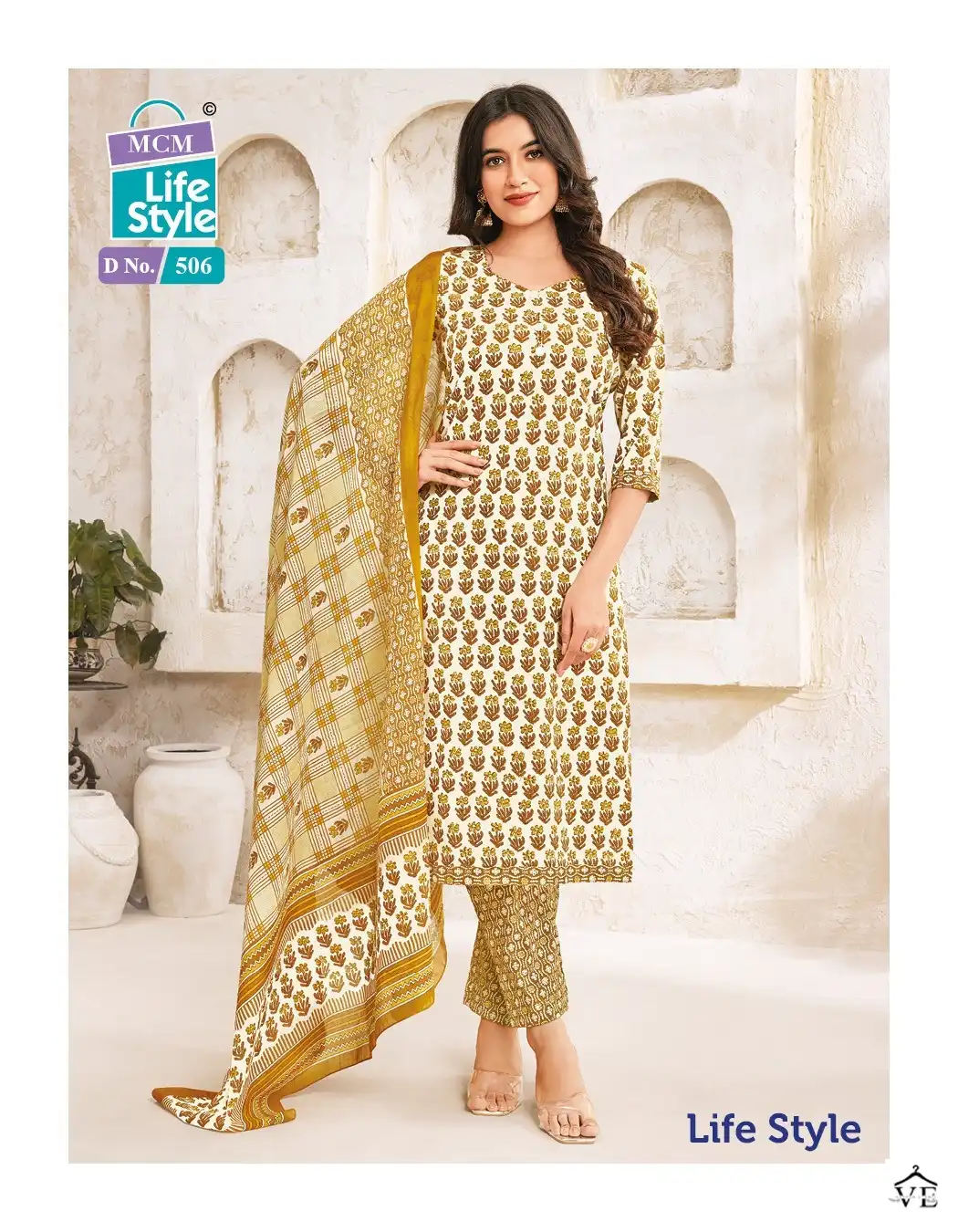 Mcm Lifestyle Plus Size Special Pure Cotton Wholesale Readymade Salwar Suit Catalog — Wholesale Salwar Suits, Mcm wholesale from Surat - Gallery Image 3
