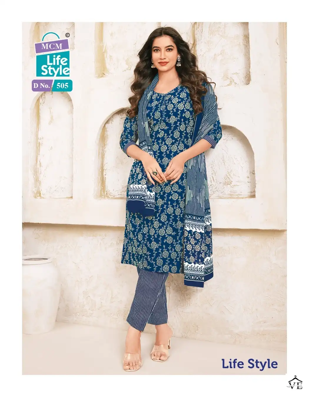 Mcm Lifestyle Plus Size Special Pure Cotton Wholesale Readymade Salwar Suit Catalog — Wholesale Salwar Suits, Mcm wholesale from Surat - Gallery Image 4