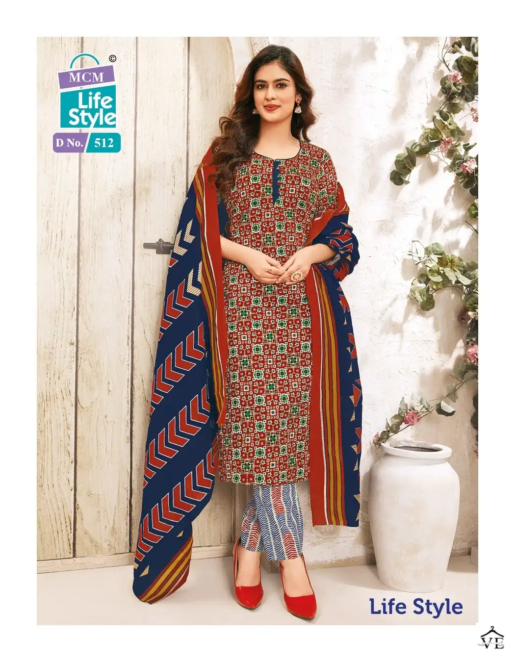 Mcm Lifestyle Plus Size Special Pure Cotton Wholesale Readymade Salwar Suit Catalog — Wholesale Salwar Suits, Mcm wholesale from Surat - Gallery Image 8