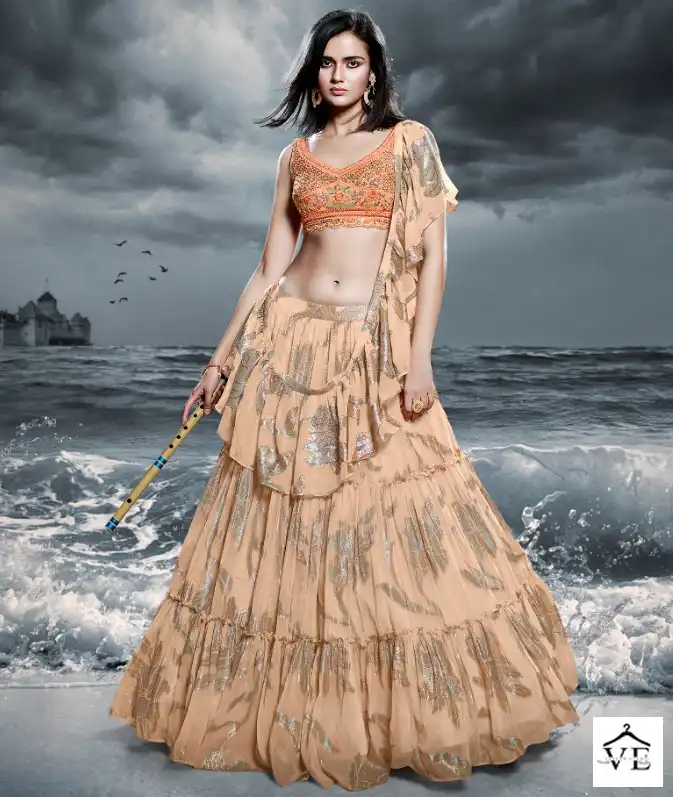 Dresstive Meira Art Silk Wholesale Designer Lehenga Catalog — Wholesale Lehenga, MPA wholesale from Surat — view 1