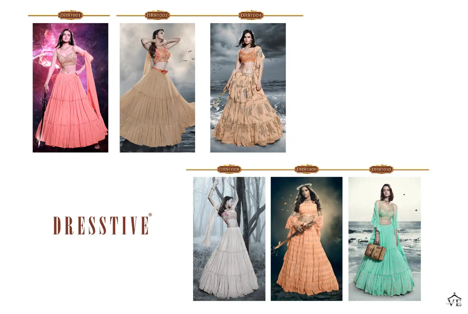 Dresstive Meira Art Silk Wholesale Designer Lehenga Catalog — Wholesale Lehenga, MPA wholesale from Surat — view 8