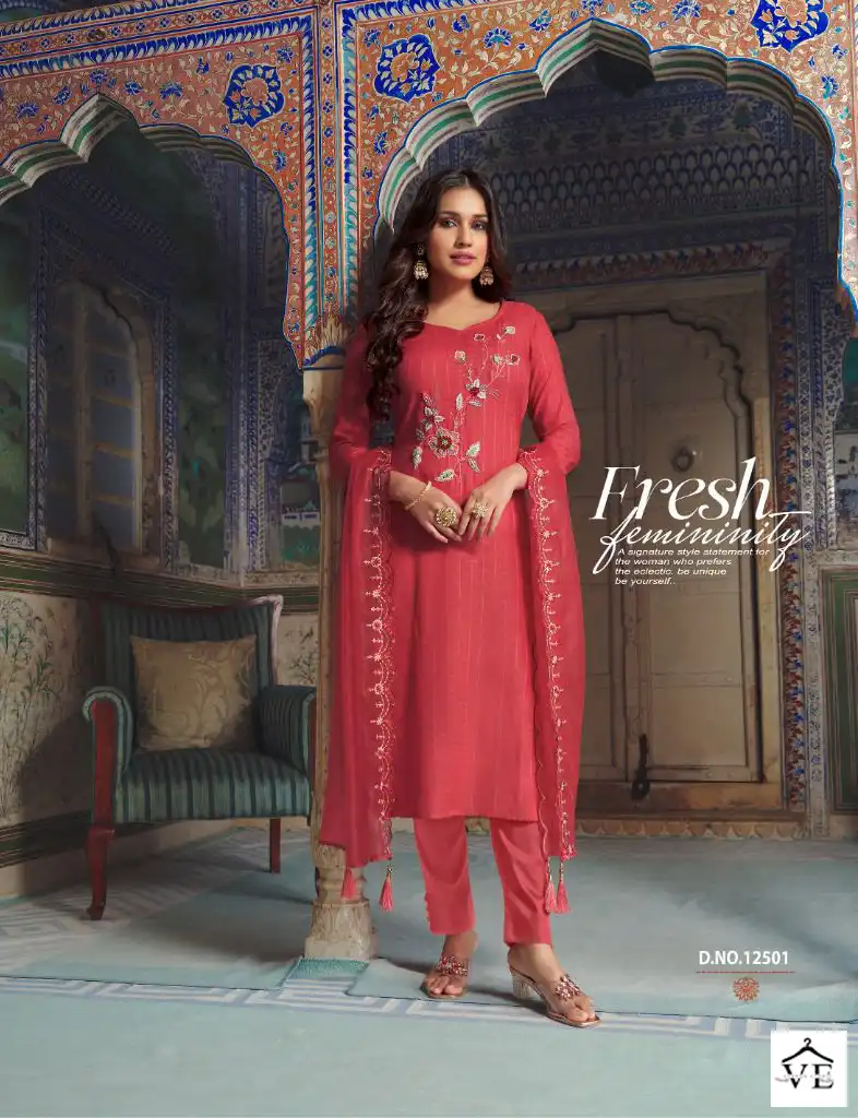 Lily &amp; Lali Metro Fusion Fancy Viscose Wholesale Readymade Suits Catalog — Wholesale Salwar Suits, Lily &amp; Lali wholesale from Surat — view 3