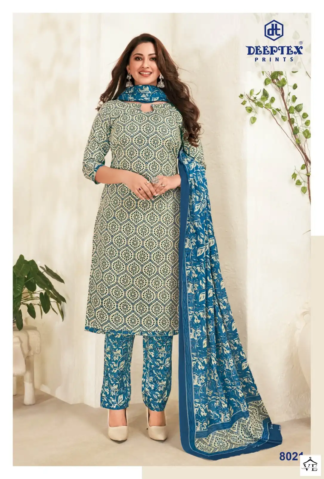 Deeptex Miss India Vol 80 Cotton Wholesale Daily Wear Suits Catalog - Image 14