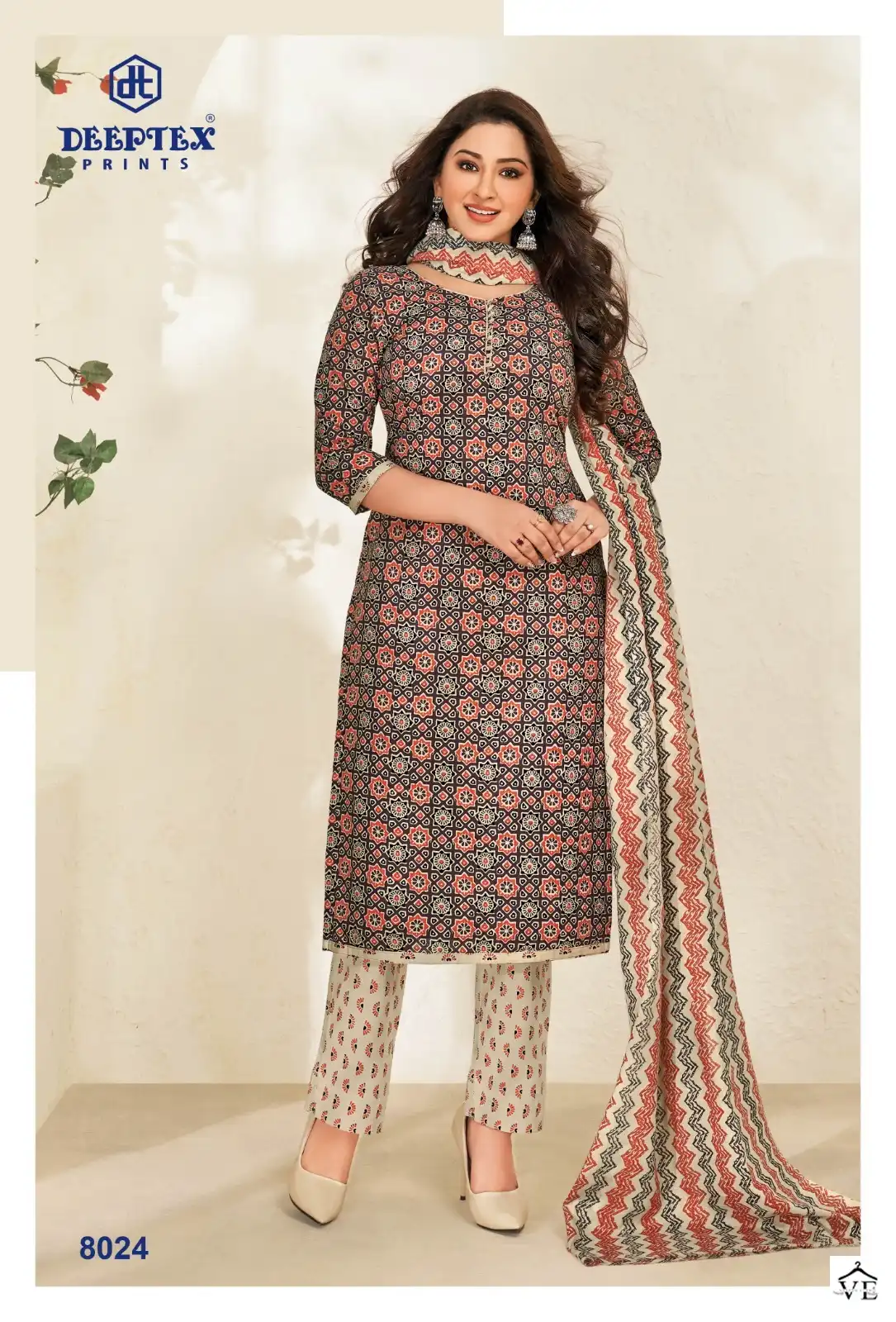 Deeptex Miss India Vol 80 Cotton Wholesale Daily Wear Suits Catalog - Image 20