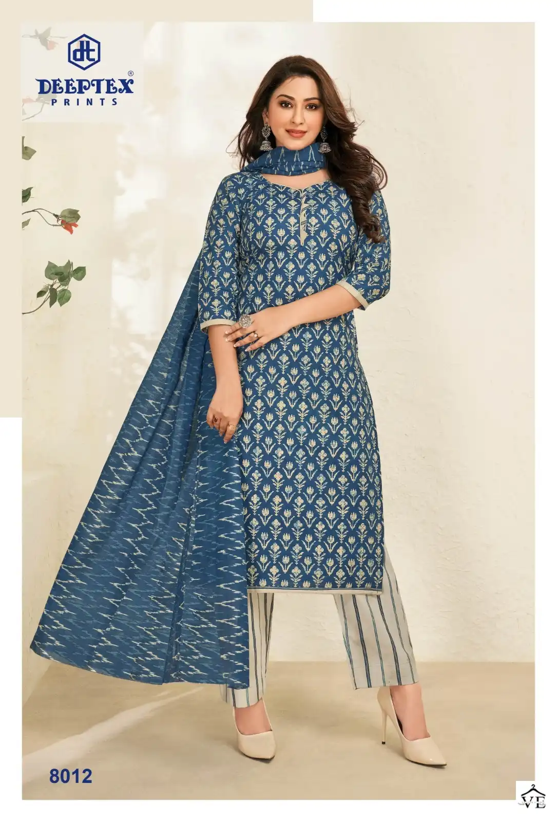 Deeptex Miss India Vol 80 Cotton Wholesale Daily Wear Suits Catalog - Image 24