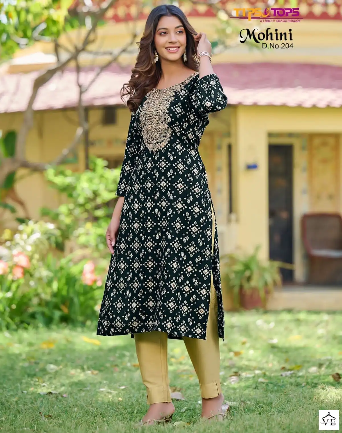 Tips & Tops Mohini Vol 2 Heavy Rayon 16Kg Wholesale Kurti Catalog — Wholesale Kurtis, MPA wholesale from Surat — view 1