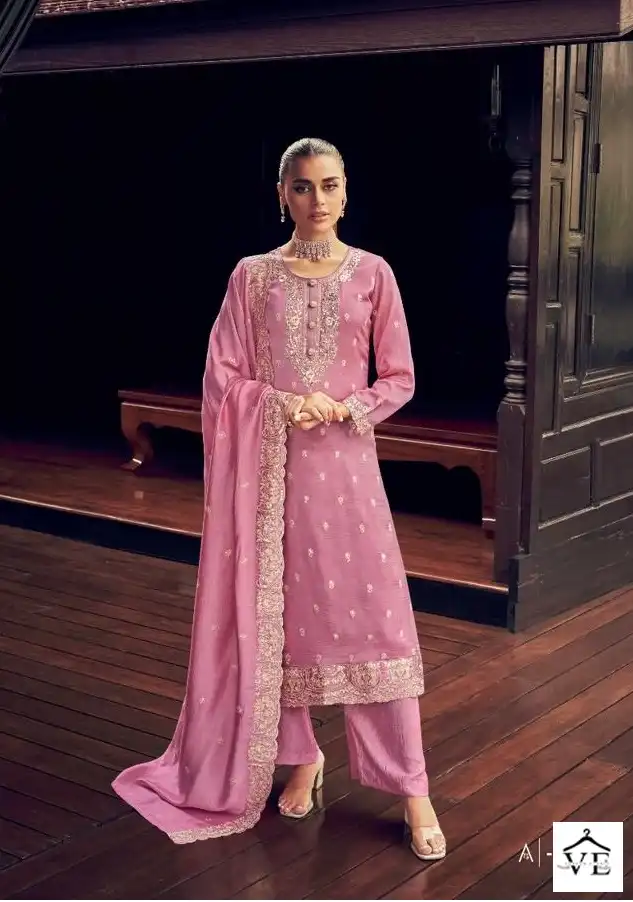 Aashirwad Manya Premium Silk Wholesale Designer Salwar Suit Catalog — Wholesale Salwar Suits, Aashirwad Creation wholesale from Surat - Gallery Image 3