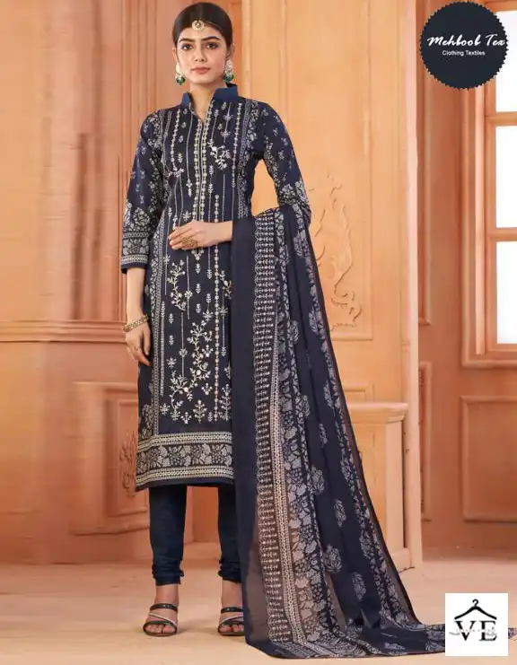 Mehboob Tex 1109 Luxury Lawn Wholesale Pakistani Suit — Wholesale Salwar Suits, MPA wholesale from Surat — view 1