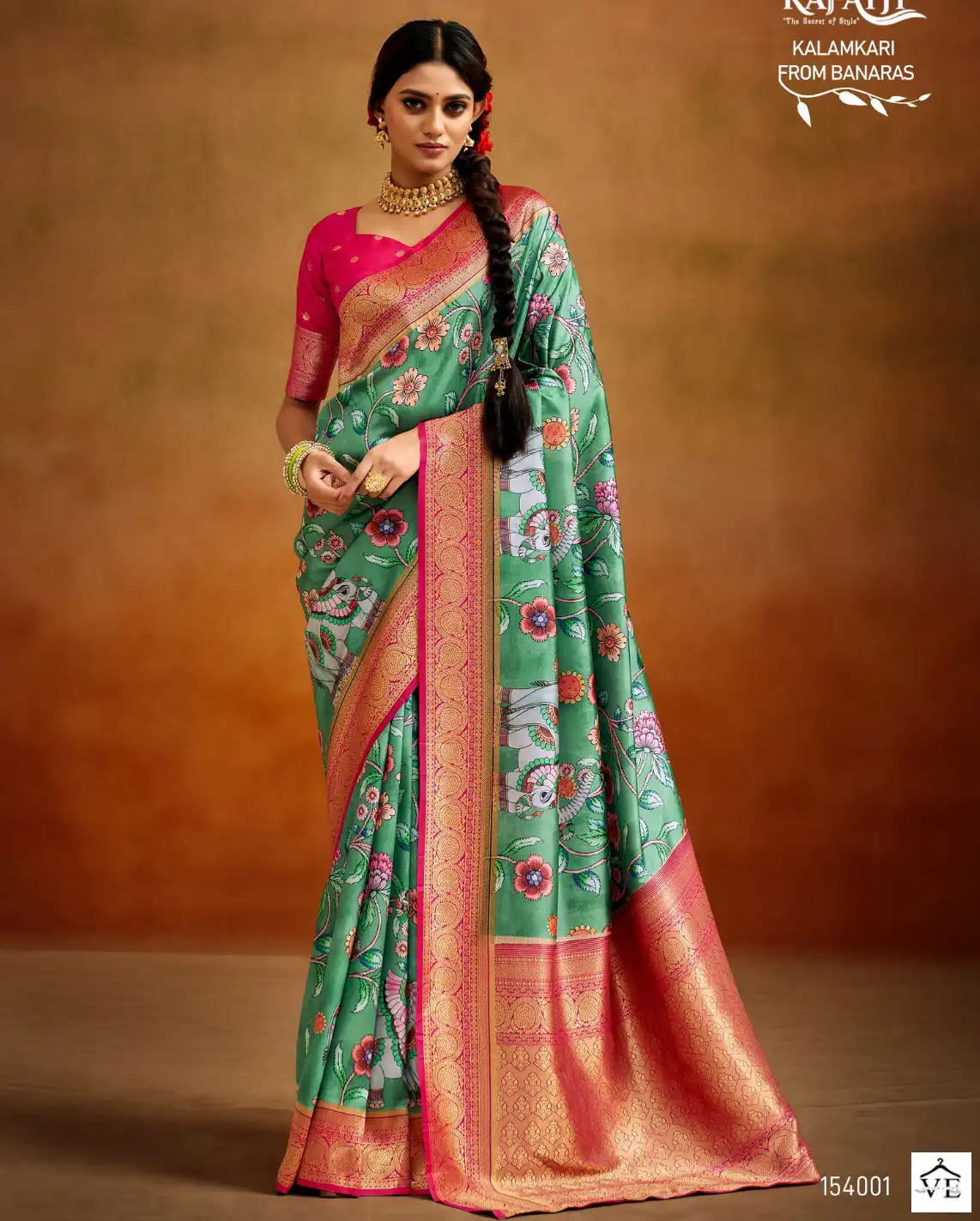 Rajpath Mogra Silk Soft Handloom Banarasi Silk Wholesale Saree Catalog — Wholesale Sarees, MPA wholesale from Surat — view 1
