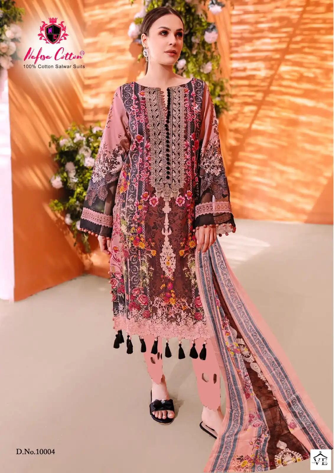 Nafisa Monsoon Cotton Collection Vol 10 Pure Cotton Wholesale Pakistani Suit Catalog — Wholesale Salwar Suits, MPA wholesale from Surat - Gallery Image 2