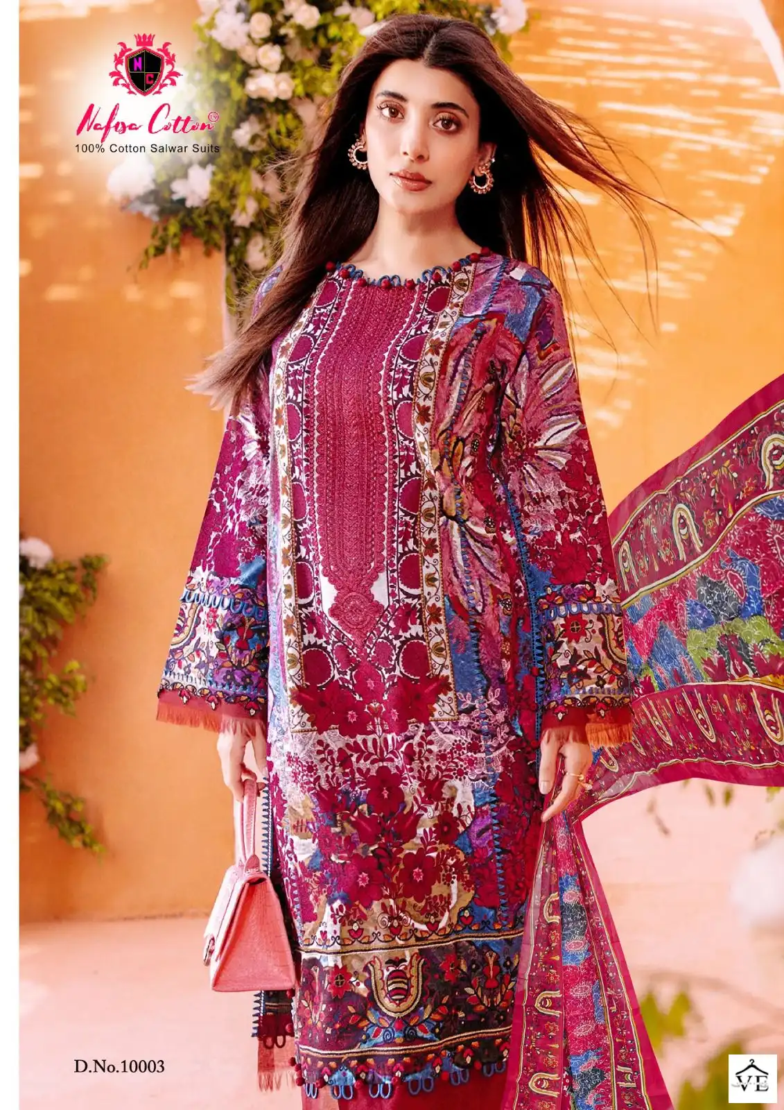 Nafisa Monsoon Cotton Collection Vol 10 Pure Cotton Wholesale Pakistani Suit Catalog — Wholesale Salwar Suits, MPA wholesale from Surat - Gallery Image 3