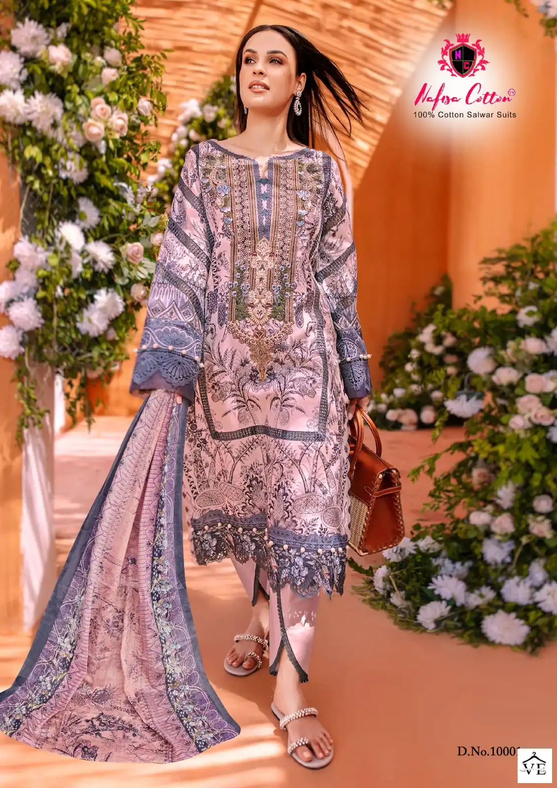 Nafisa Monsoon Cotton Collection Vol 10 Pure Cotton Wholesale Pakistani Suit Catalog — Wholesale Salwar Suits, MPA wholesale from Surat - Gallery Image 6