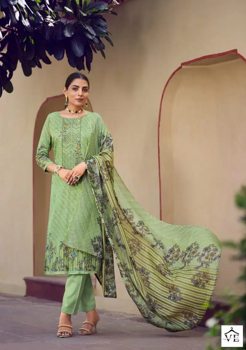 Belliza Naira Special Edition 100% Pure Jam Cotton Wholesale Salwar Suit Catalog — Wholesale Salwar Suits, Belliza Designer wholesale from Surat - Gallery Image 2
