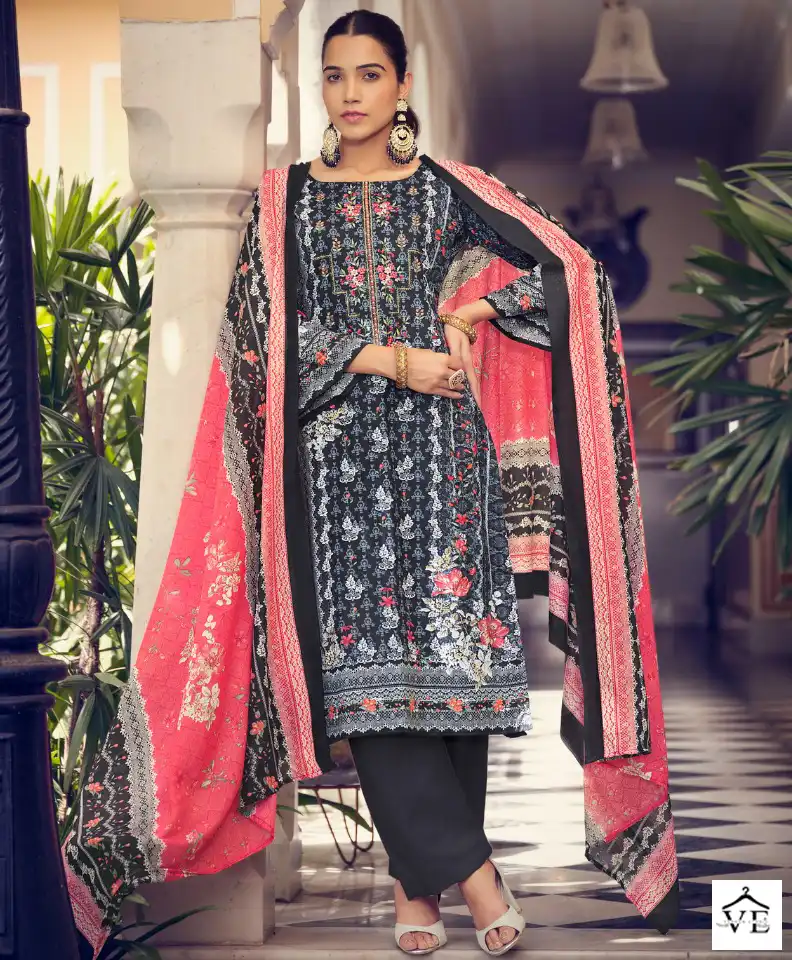 Belliza Designer Naira Vol 12 Cotton Wholesale Pakistani Salwar Suit Catalog — Wholesale Salwar Suits, Belliza Designer wholesale from Surat — view 1