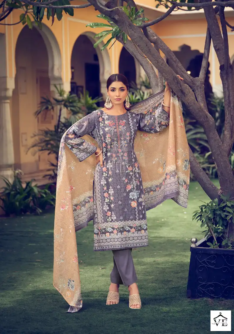 Belliza Designer Naira Vol 12 Cotton Wholesale Pakistani Salwar Suit Catalog — Wholesale Salwar Suits, Belliza Designer wholesale from Surat - Gallery Image 6