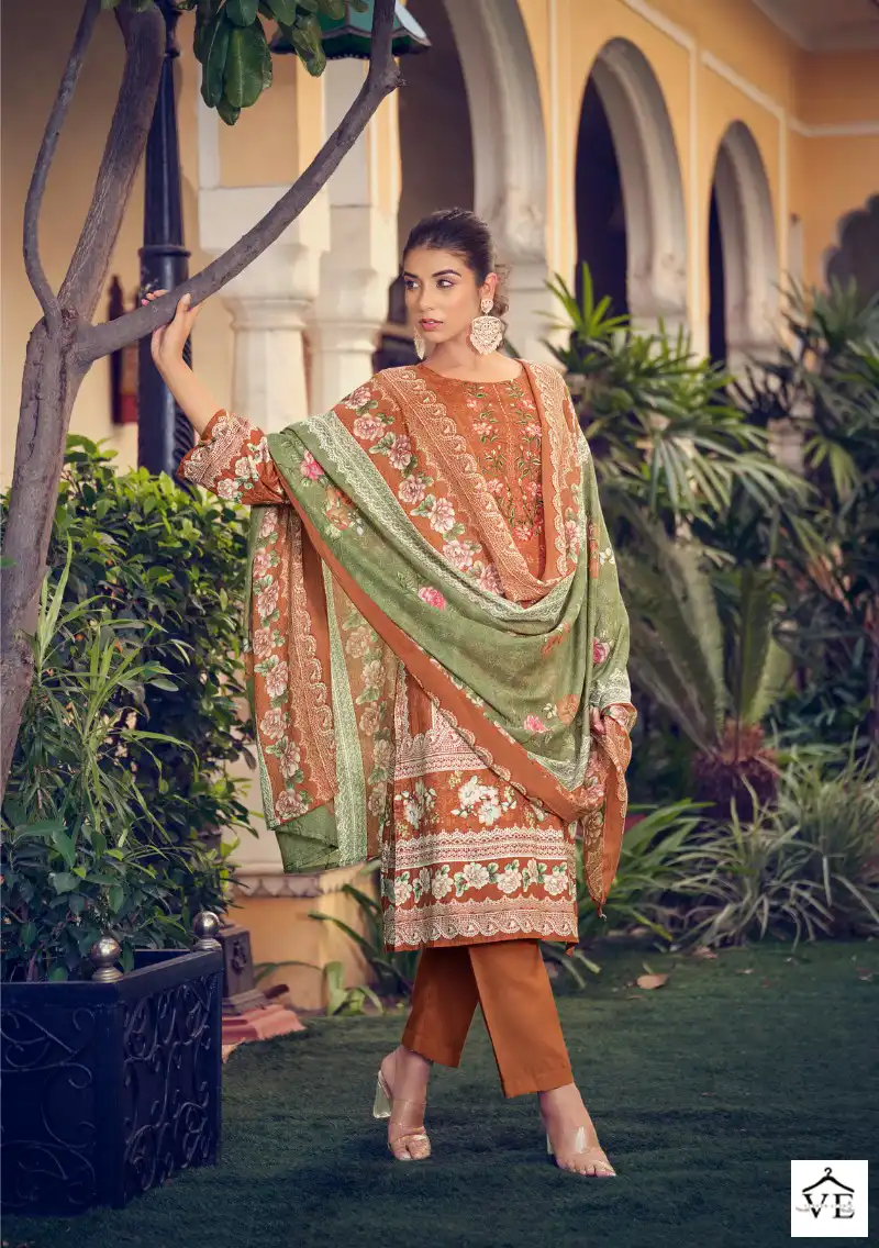 Belliza Designer Naira Vol 12 Cotton Wholesale Pakistani Salwar Suit Catalog — Wholesale Salwar Suits, Belliza Designer wholesale from Surat - Gallery Image 7