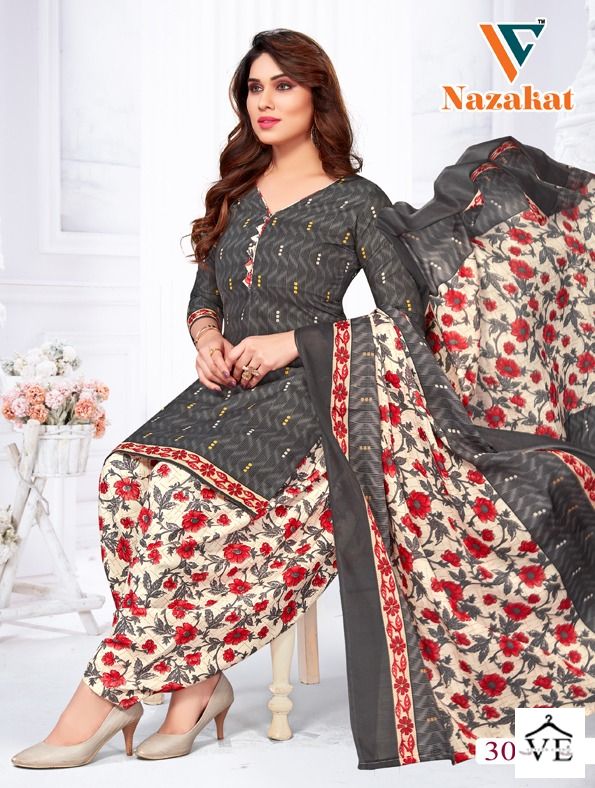 Vandana Nazakat Vol 3 Cotton Wholesale Salwar Suit Catalog — Wholesale Salwar Suits, MPA wholesale from Surat — view 7