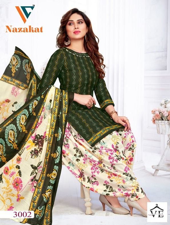Vandana Nazakat Vol 3 Cotton Wholesale Salwar Suit Catalog — Wholesale Salwar Suits, MPA wholesale from Surat — view 9