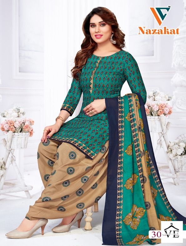 Vandana Nazakat Vol 3 Cotton Wholesale Salwar Suit Catalog — Wholesale Salwar Suits, MPA wholesale from Surat — view 10