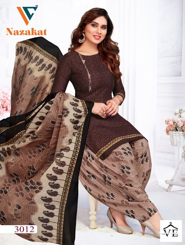 Vandana Nazakat Vol 3 Cotton Wholesale Salwar Suit Catalog — Wholesale Salwar Suits, MPA wholesale from Surat — view 2