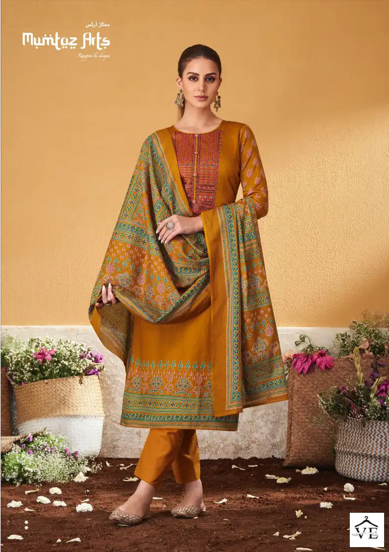Mumtaz Arts Nitara Jam Satin Wholesale Designer Salwar Suit Catalog — Wholesale Salwar Suits, MPA wholesale from Surat — view 2