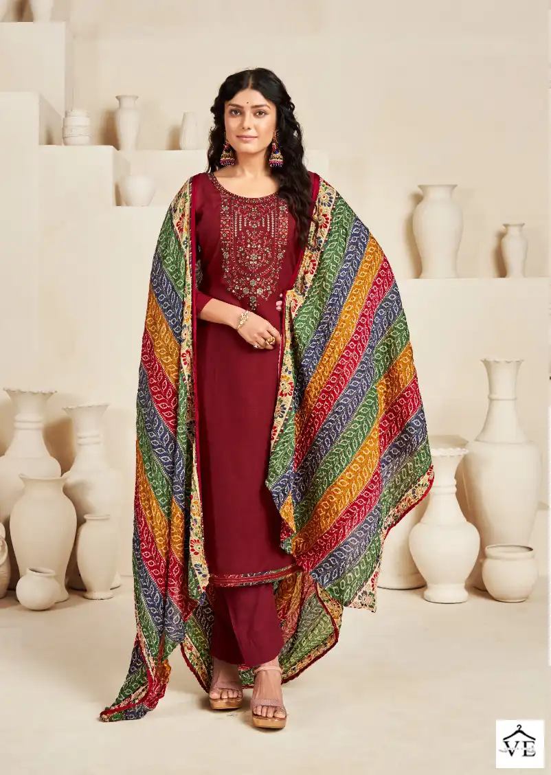 Levisha Nivisha Vol 5 Pure Rayon Slub Wholesale Salwar Suit Catalog — Wholesale Salwar Suits, Levisha wholesale from Surat - Gallery Image 6