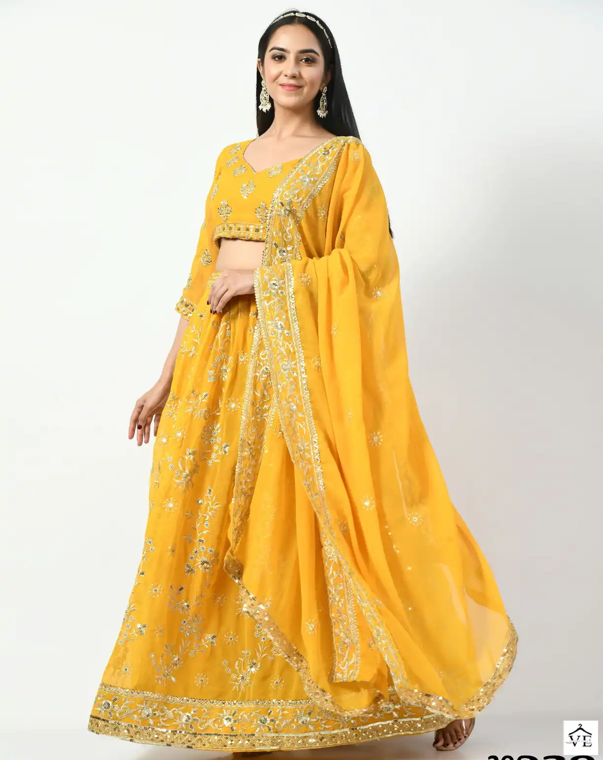 Biva Niyati Georgette Wholesale Lehenga Catalog — Wholesale Lehenga, MPA wholesale from Surat — view 1