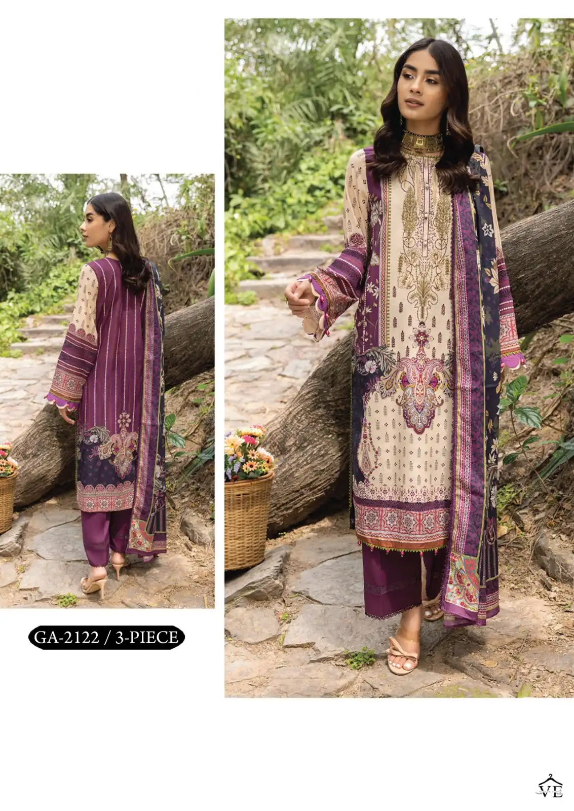 Gull Aahmed Noorain Heavy Cotton Wholesale Pakistani Salwar Suit Catalog — Wholesale Salwar Suits, MPA wholesale from Surat - Gallery Image 8