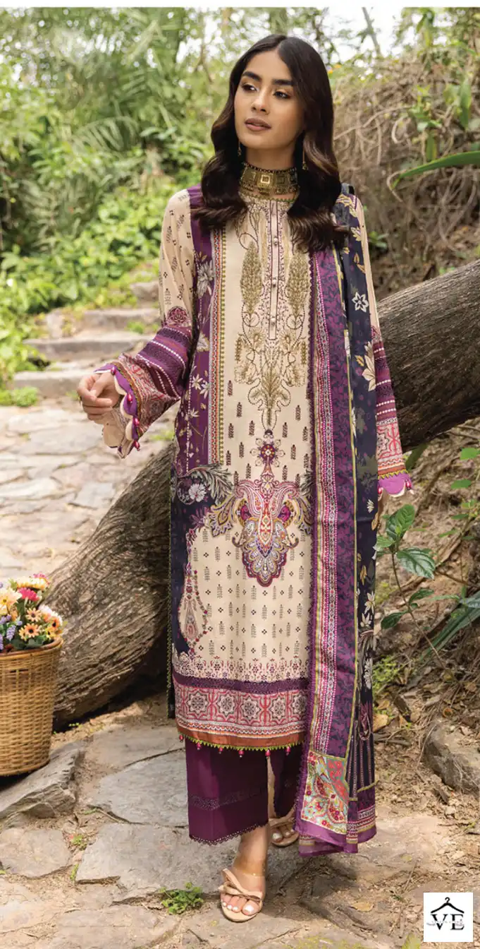 Gull Aahmed Noorain Cotton Wholesale Pakistani Salwar Suit Catalog — Wholesale Salwar Suits, MPA wholesale from Surat — view 6