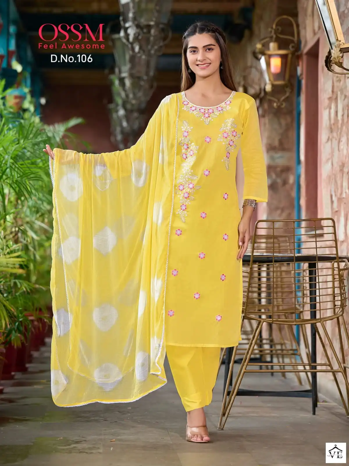 Ossm Olivia Cotton Wholesale Designer Readymade Salwar Suit Catalog — Wholesale Salwar Suits, MPA wholesale from Surat - Gallery Image 6