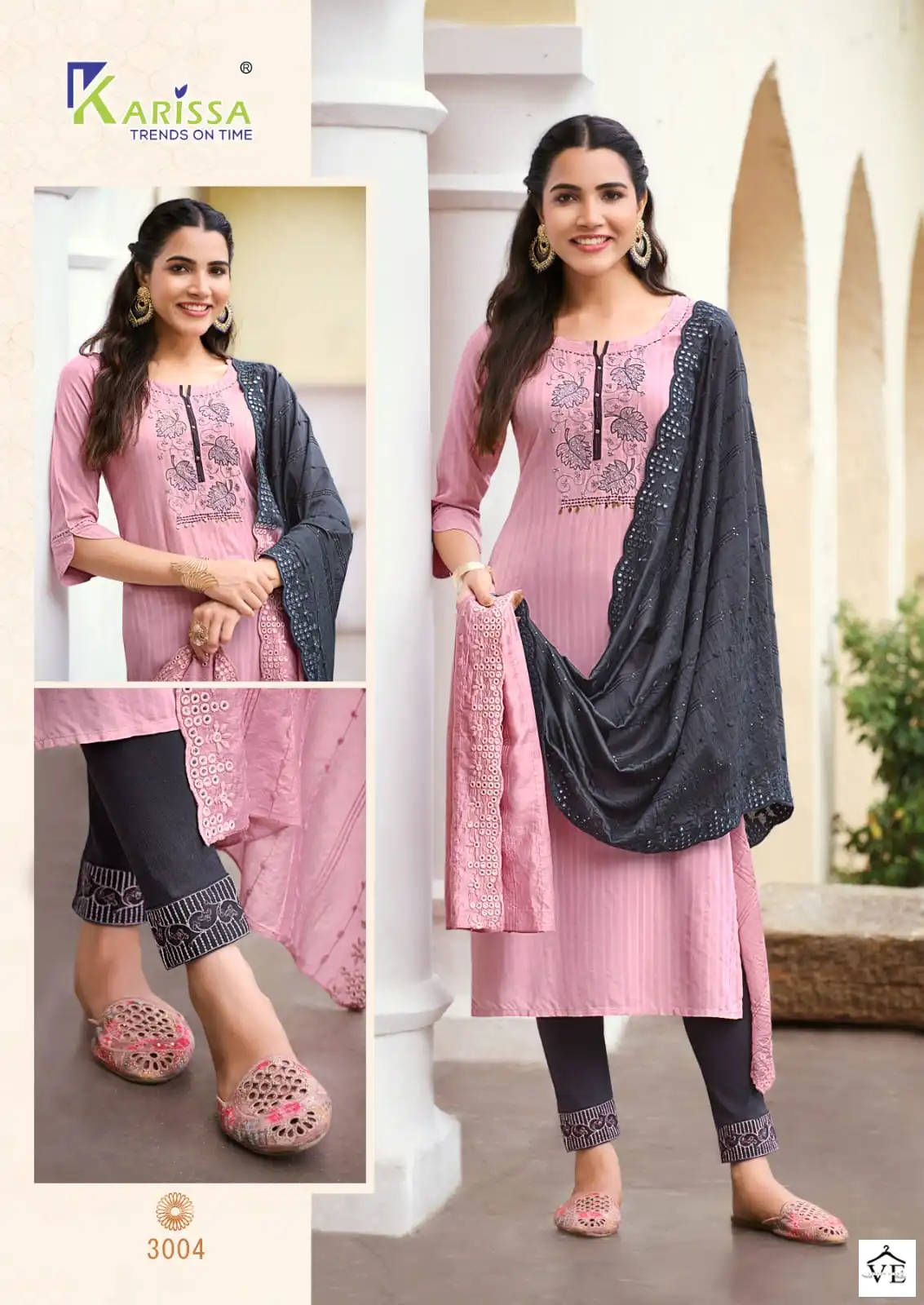 Karissa Opel Vol-3 Premium Pure Viscose Rayon Wholesale Readymade Suit Catalog — Wholesale Salwar Suits, Karissa wholesale from Surat - Gallery Image 6