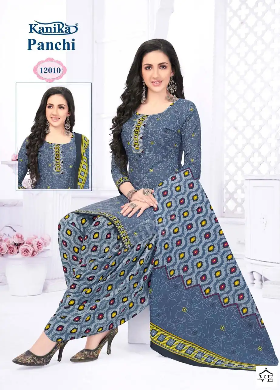 Kanika Panchi Vol 12 Cotton Wholesale Readymade Suits Catalog — Wholesale Salwar Suits, MPA wholesale from Surat — view 5