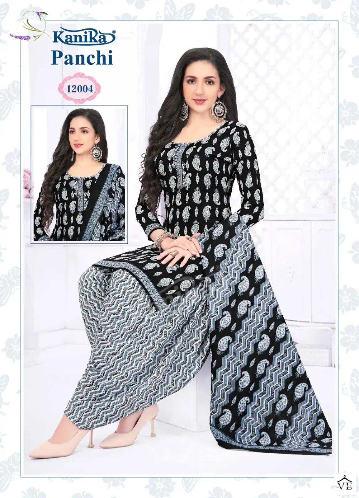 Kanika Panchi Vol 12 Cotton Wholesale Readymade Suits Catalog — Wholesale Salwar Suits, MPA wholesale from Surat — view 8