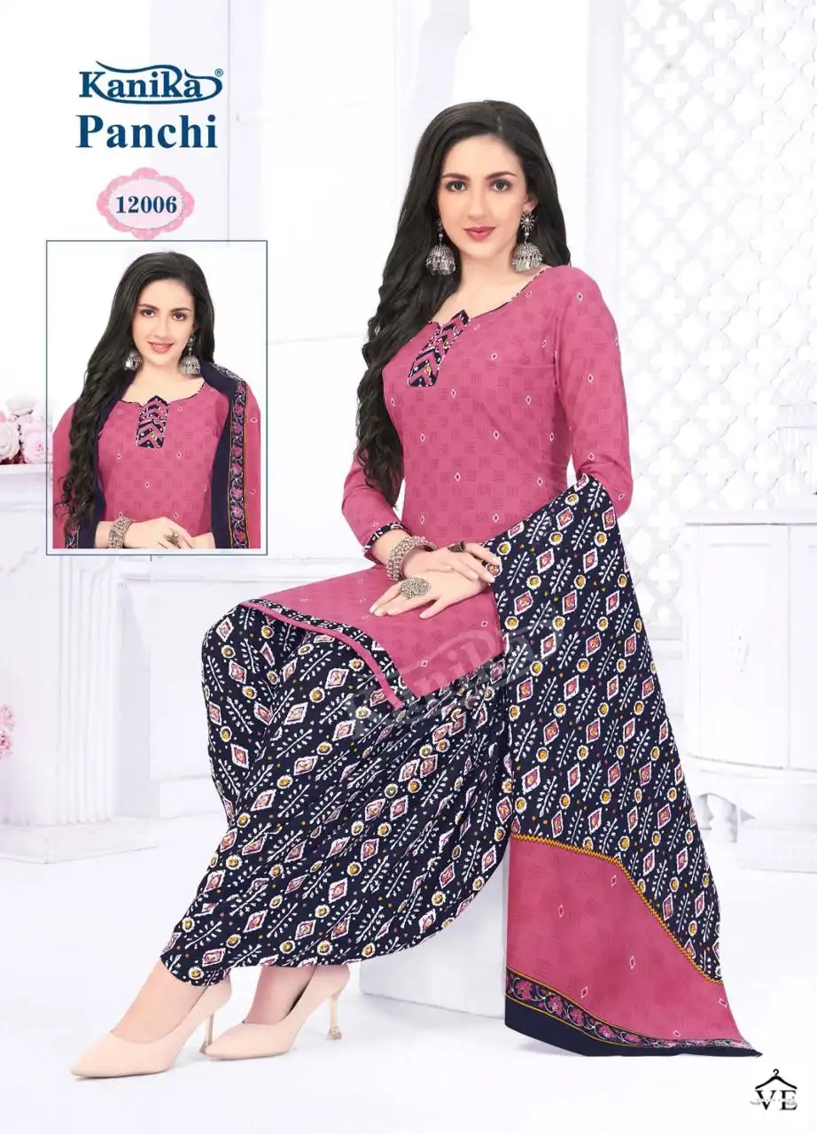 Kanika Panchi Vol 12 Cotton Wholesale Readymade Suits Catalog — Wholesale Salwar Suits, MPA wholesale from Surat — view 10