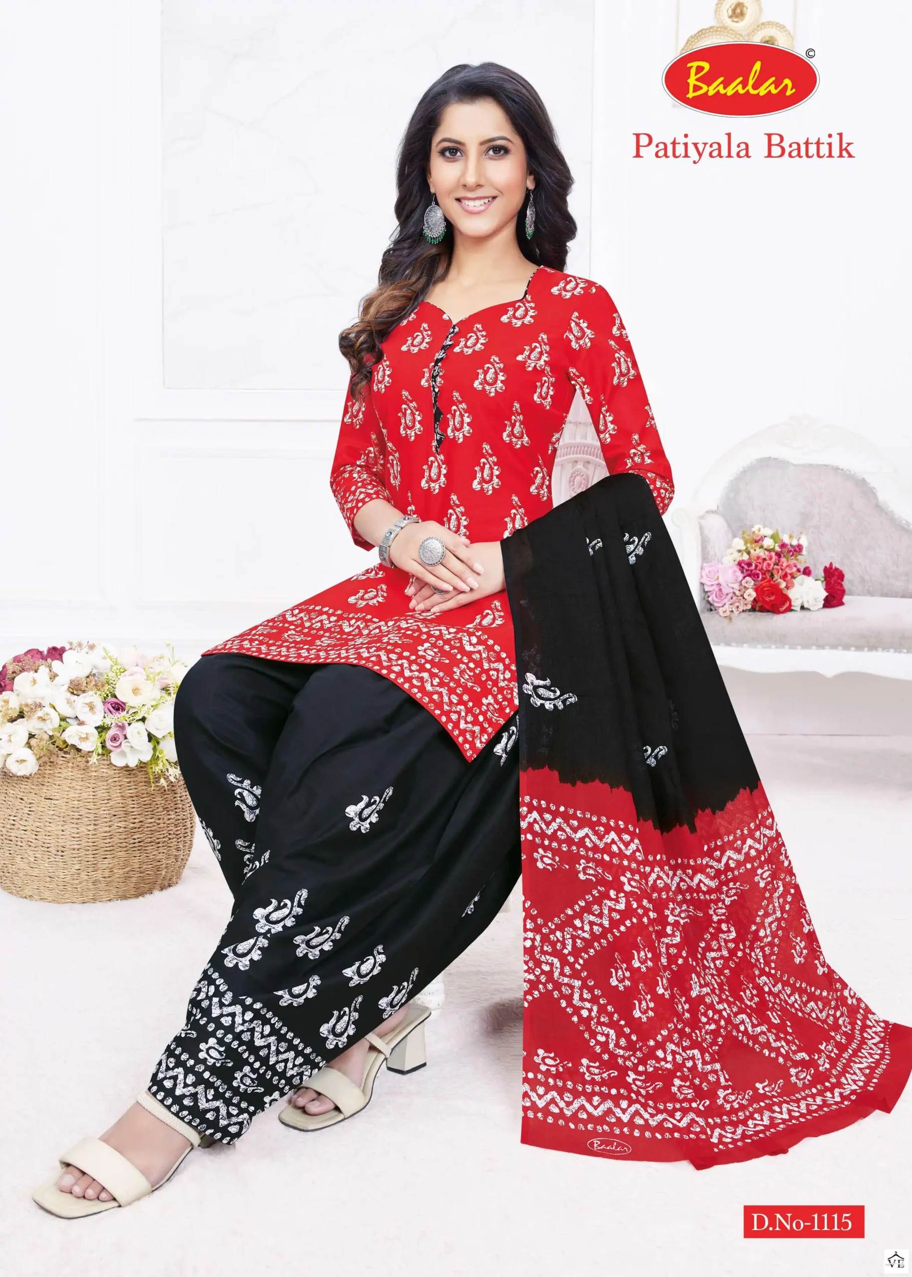 Baalar Patiyala Batik Vol 2 Cotton Wholesale Regular Wear Readymade Salwar Suit Catalog — Wholesale Salwar Suits, MPA wholesale from Surat - Gallery Image 9