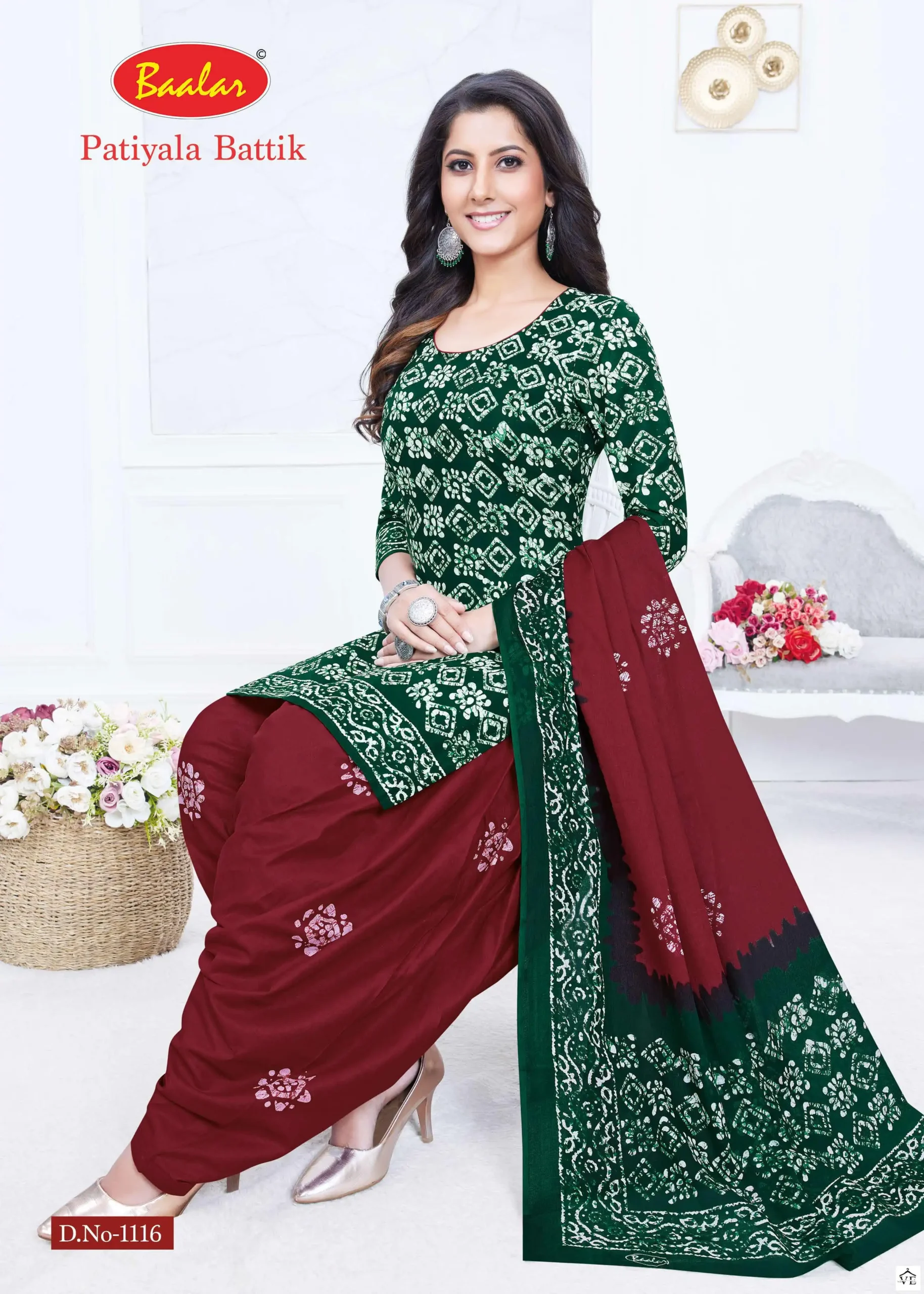 Baalar Patiyala Batik Vol 2 Cotton Wholesale Regular Wear Readymade Salwar Suit Catalog — Wholesale Salwar Suits, MPA wholesale from Surat - Gallery Image 10