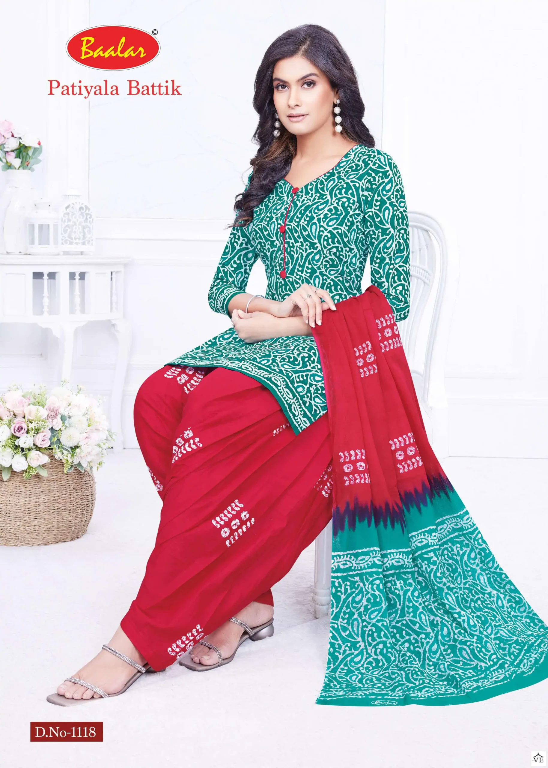 Baalar Patiyala Batik Vol 2 Cotton Wholesale Regular Wear Readymade Salwar Suit Catalog — Wholesale Salwar Suits, MPA wholesale from Surat - Gallery Image 12