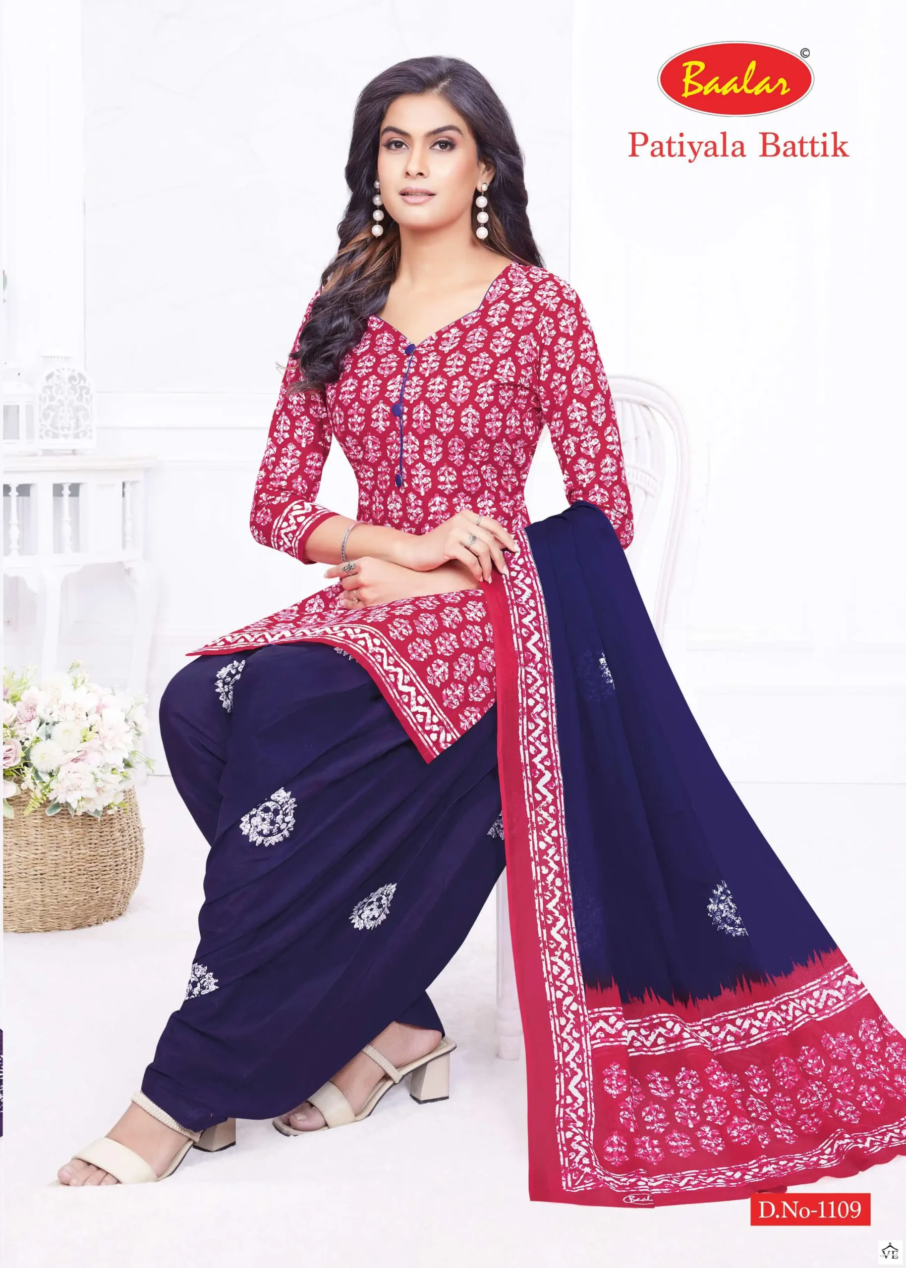 Baalar Patiyala Batik Vol 2 Cotton Wholesale Regular Wear Readymade Salwar Suit Catalog — Wholesale Salwar Suits, MPA wholesale from Surat - Gallery Image 4