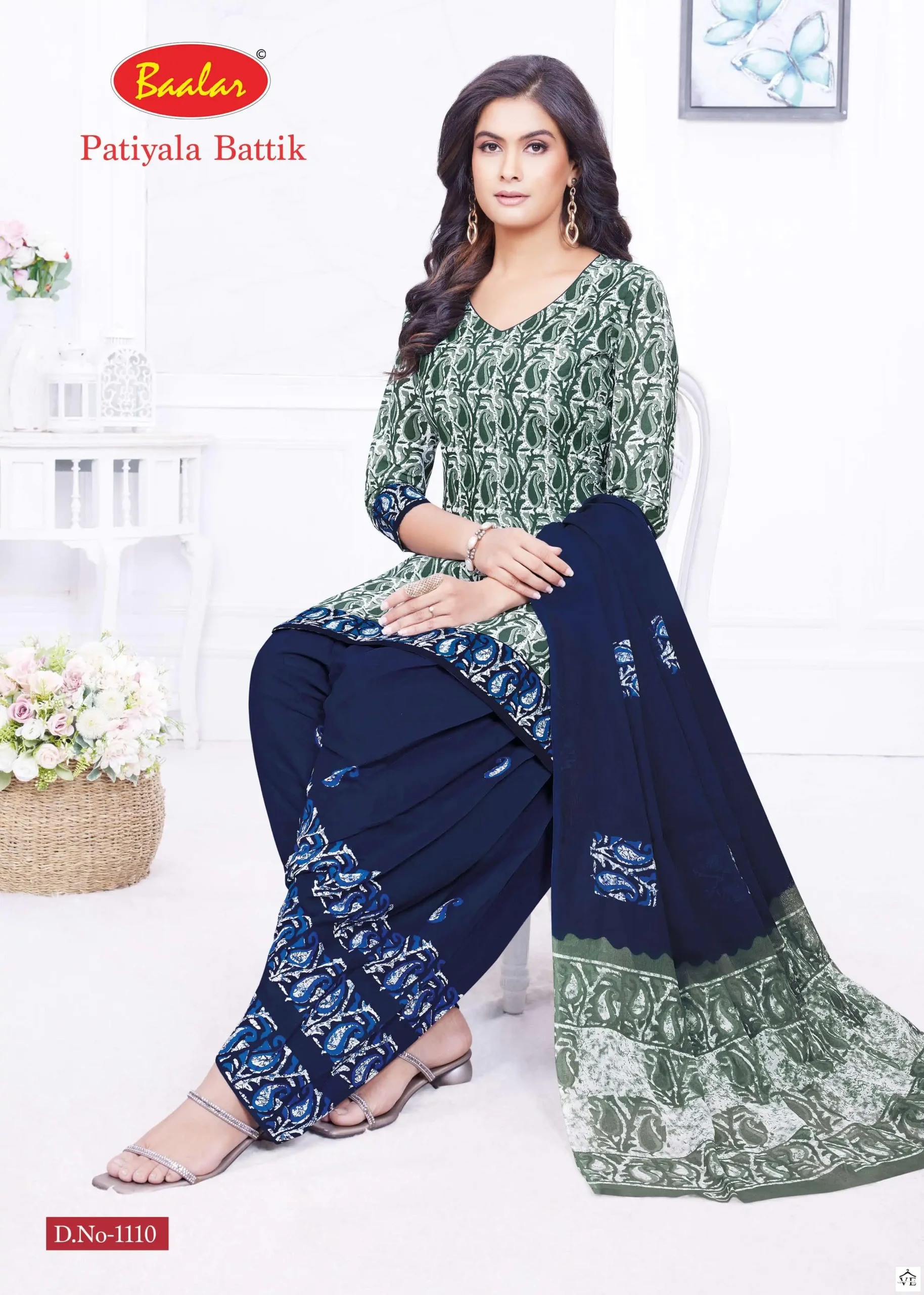 Baalar Patiyala Batik Vol 2 Cotton Wholesale Regular Wear Readymade Salwar Suit Catalog — Wholesale Salwar Suits, MPA wholesale from Surat - Gallery Image 5