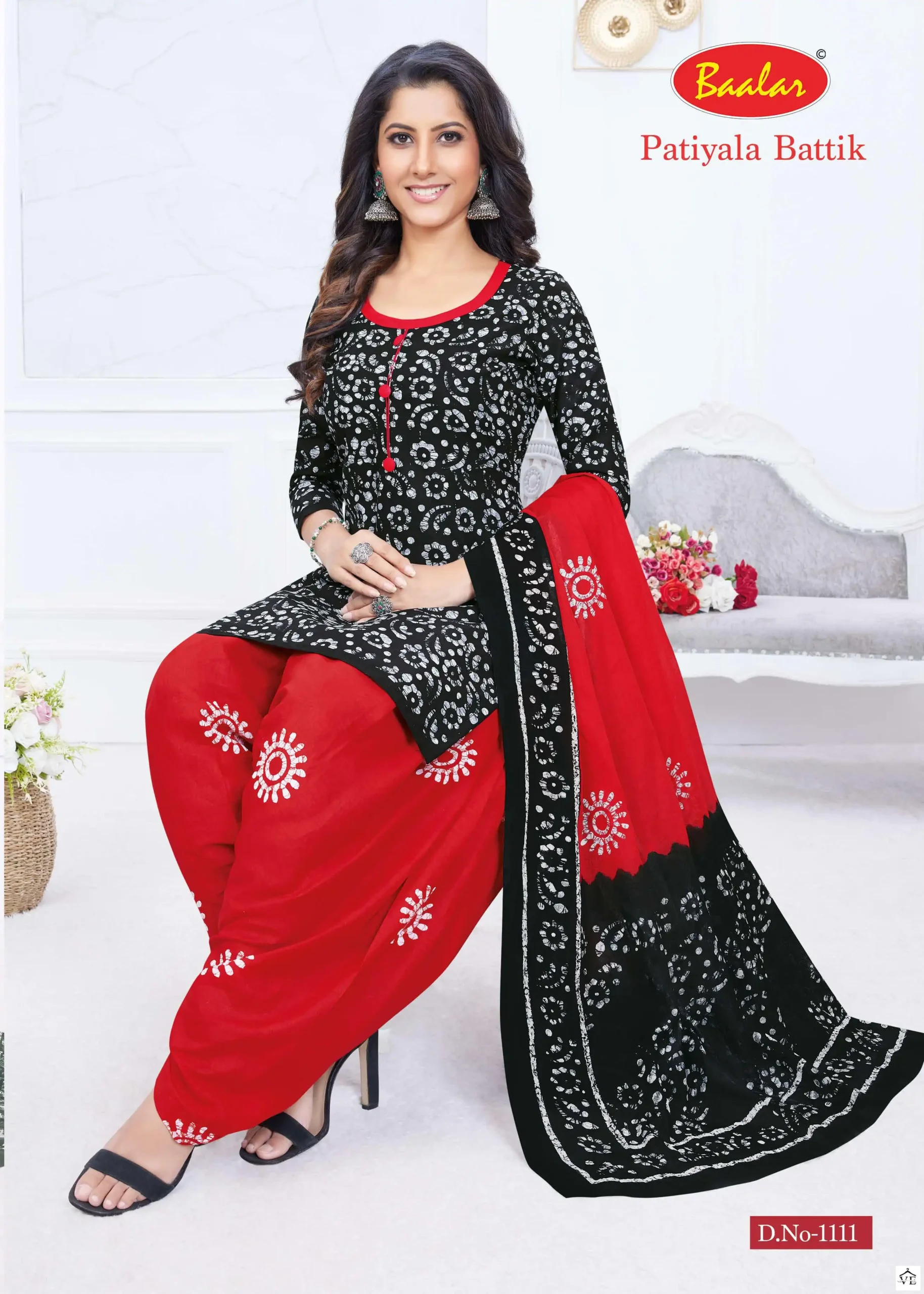 Baalar Patiyala Batik Vol 2 Cotton Wholesale Regular Wear Readymade Salwar Suit Catalog — Wholesale Salwar Suits, MPA wholesale from Surat - Gallery Image 6