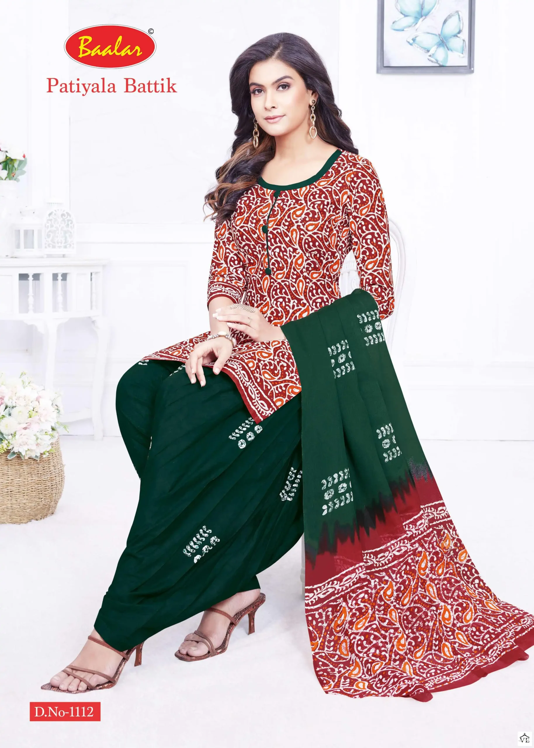 Baalar Patiyala Batik Vol 2 Cotton Wholesale Regular Wear Readymade Salwar Suit Catalog — Wholesale Salwar Suits, MPA wholesale from Surat - Gallery Image 7
